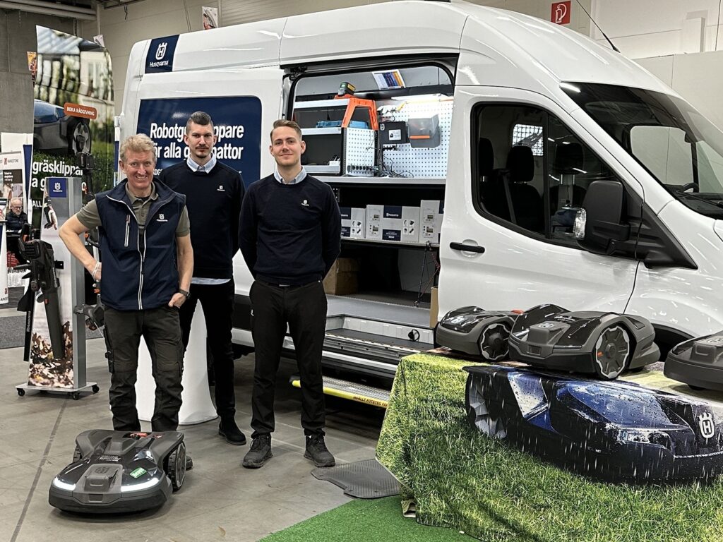Husqvarna Home Service by Bepps - servicebuss och personal